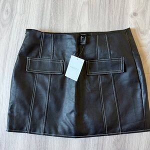 Forever 21 Black Mini Skirt